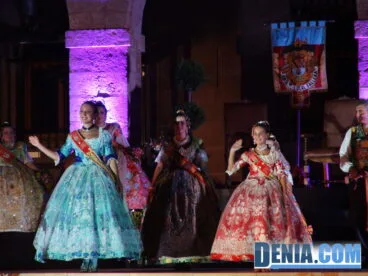 Presentación de las Falleras Mayores de Dénia 2014 – Pleitesía de las entidades festeras invitadas