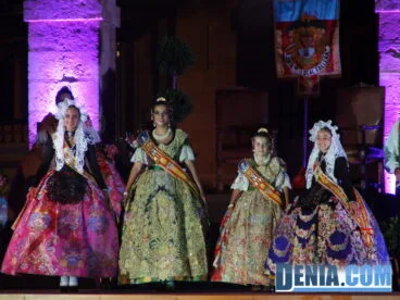 Presentación de las Falleras Mayores de Dénia 2014 – Pleitesía de las entidades festeras invitadas