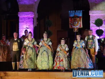 Presentación de las Falleras Mayores de Dénia 2014 – Pleitesía de las entidades festeras invitadas