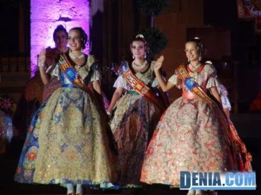 Presentación de las Falleras Mayores de Dénia 2014 – Pleitesía de las entidades festeras invitadas