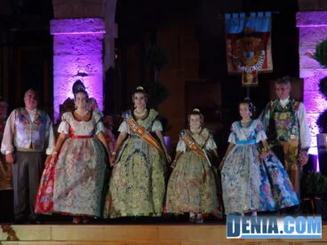 Presentación de las Falleras Mayores de Dénia 2014 – Pleitesía de las entidades festeras invitadas