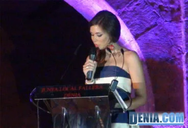 Presentación de las Falleras Mayores de Dénia 2014 – Exaltadora Laura Caballero