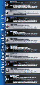 Programa Oktoberfest en Restaurante El Polígono