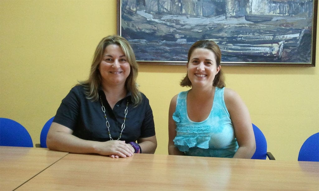 Raquel Martí y Silvia Fornés