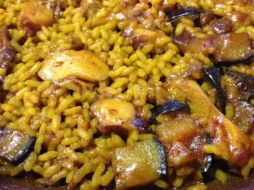 Restaurante Club de Tenis, paltos de arroz variados.