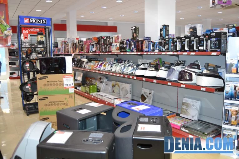 Venta de electrodomésticos en Dénia - Pineda Saladar