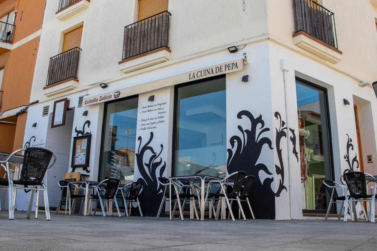 Fachada de La Cuina de Pepa