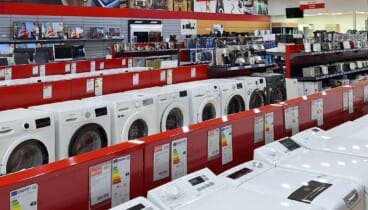 Lavadoras eficientes de Bosch, LG y Samsung