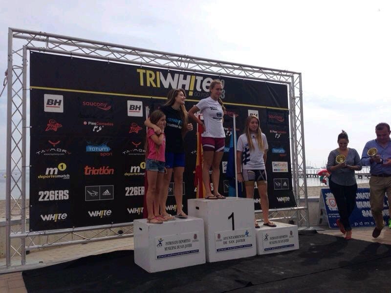 Andrea Fernandez ha ganado 5 pruebas de la Triwhite Cup