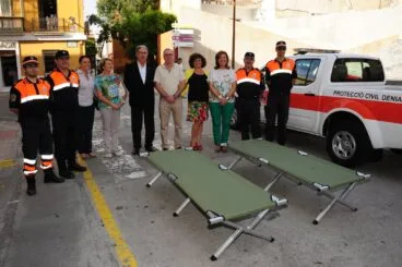 Camas campaña Proteccion Civil