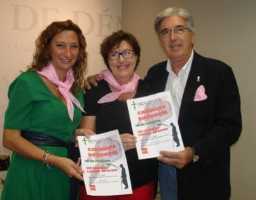 Caminata solidaria cancer mama