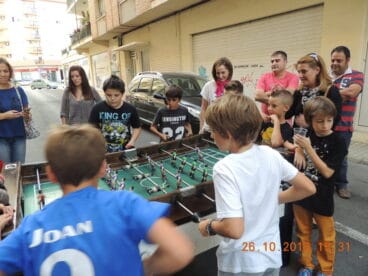 Campeonato infantil futbolín de Campaments