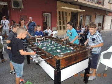 Campeonato infantil futbolín de Campaments