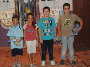 Campeonato infantil futbolín de Campaments – 4º Joan y Pau