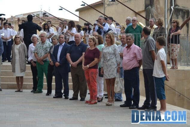 Celebración del Día de la Comunitat Representantes de colectivos sociales