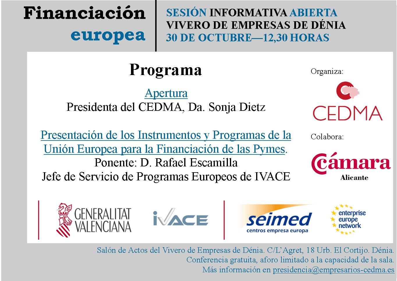 Conferencia financiación 30oct2013