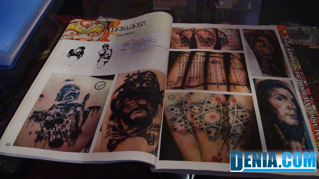 DNA ink en el anuario de tatuadores 2013