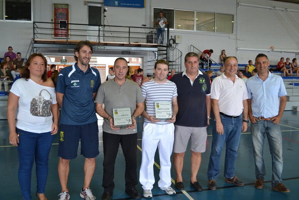 Diego Mena y Simón Llacér fueron homenajeados