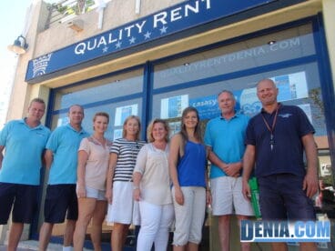 Equipo de Quality Rent en Dénia