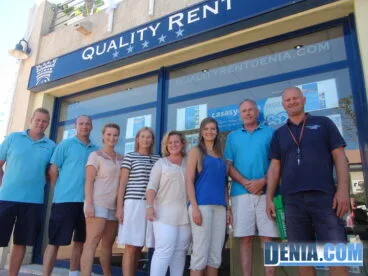 Equipo de Quality Rent en Dénia