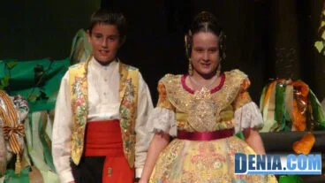 Fallera Mayor Infantil y Presidente Falla Saladar 2014