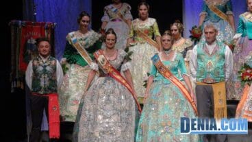 Fallera Mayor de Dénia, Sara Femenia y Fallera Mayor del Saladar Andrea Barber