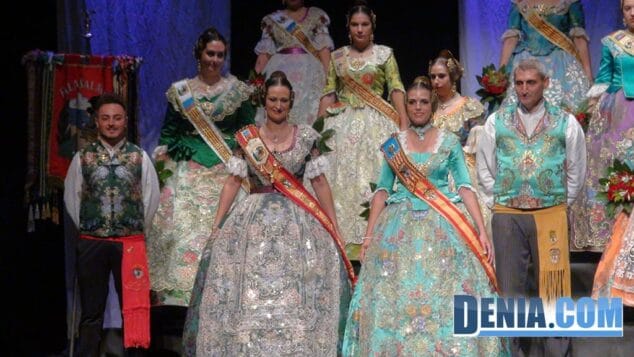 Fallera Mayor de Dénia Sara Femenia y Fallera Mayor del Saladar Andrea Barber