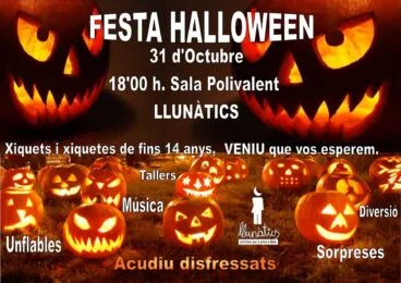 Fiesta Infantil de Halloween en Llunátics