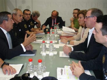 Junta de Seguridad celebrada en Dénia