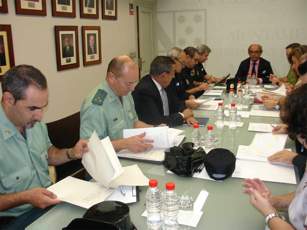 Junta de seguridad Dénia