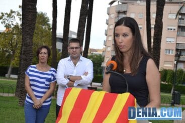 Laura Oltra presenta el acto del 9 d’octubre del Bloc