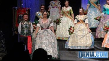 Presentación Falla Saladar 2014, Andrea Barber y Miquel Crespo