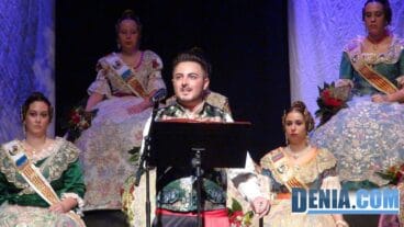 Presentación Falla Saladar 2014, palabras del presidente Miquel Crespo