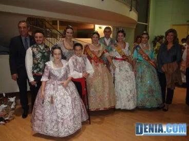 Recepción Corte de Honor Falla Saladar 2014 y cargos institucionales