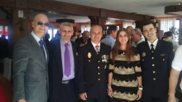 Sara femenia y Jaume Bertomeu en el día de los Ángeles Custodios