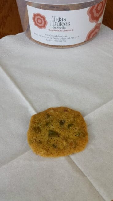 Tejas de pistacho que reducen la presión aterial en Las Cosas de Malú