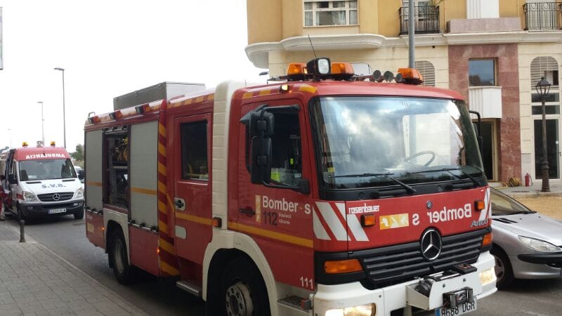 camión bomberos denia