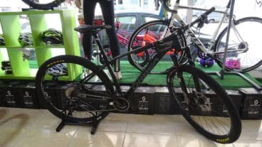 Bicicleta Orbea negra