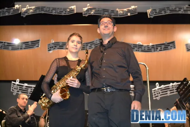 El incendio de Berna protagoniza el concierto de Santa Cecilia de la Banda de Dénia 1 Concierto de Santa Cecilia de la Agrupación Artística Musical de Dénia 01