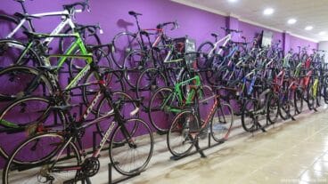 Gran variedad de bicicletas