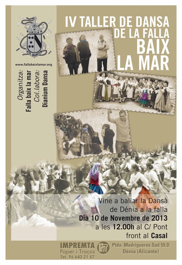IV Taller de Dansa de la Falla Baix la Mar
