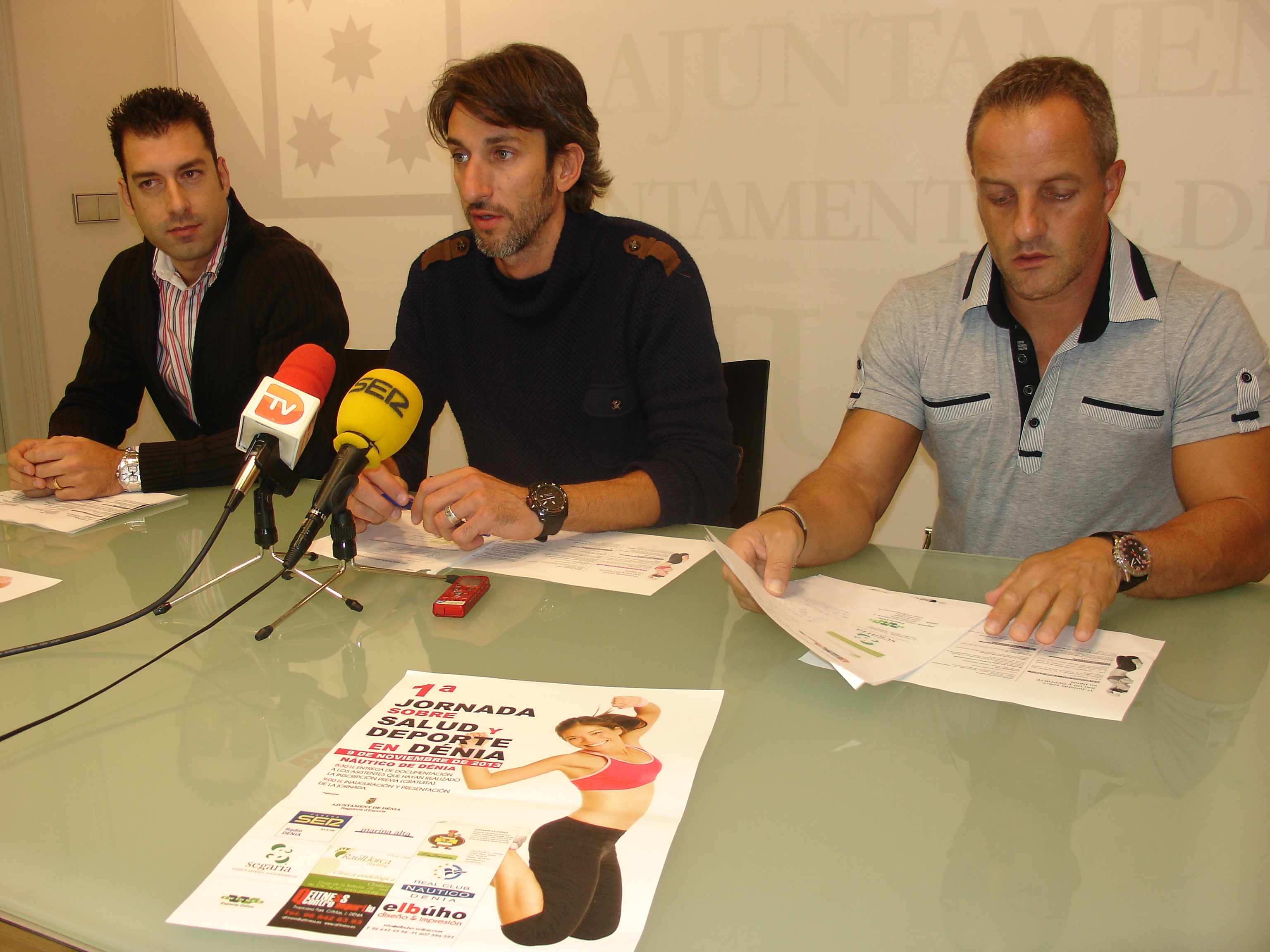 Juan Carlos Signes presentó esta interesante jornada de salud y deporte en Dénia