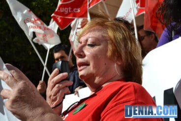 Manifestación 23N en Dénia