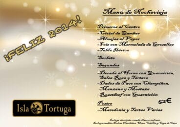 Menú Nochevieja Isla Tortuga
