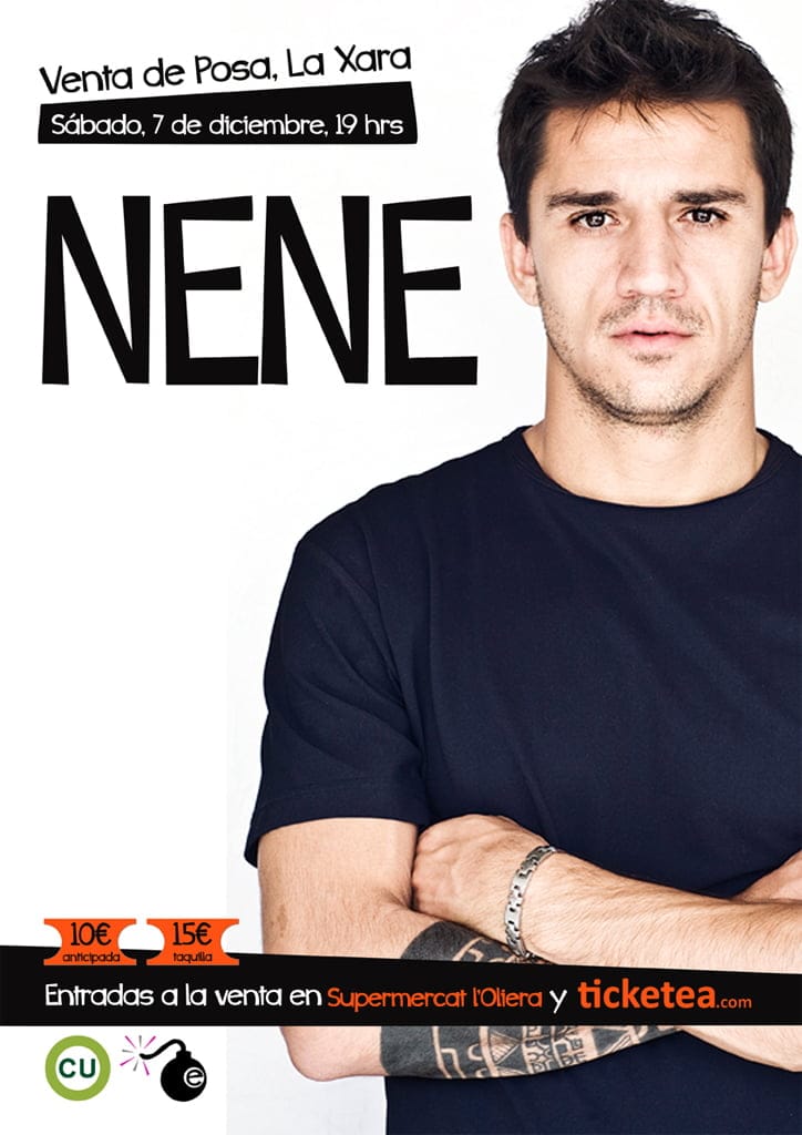 Nene actúa en la Xara