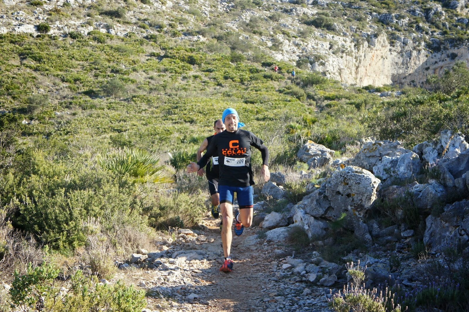 Ignacio Cardona fue el vencedor de la 2ª "Cursa Parc Natural Montgó" 2 Pedro Martínez tiraba en los descensos