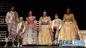 Presentación de la Falla Campaments 2014 – Corte de honor