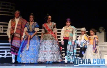 Presentación de la Falla Campaments 2014 – Corte de honor