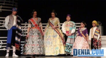 Presentación de la Falla Campaments 2014 – Corte de honor