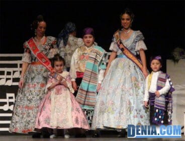 Presentación de la Falla Campaments 2014 – Corte de honor